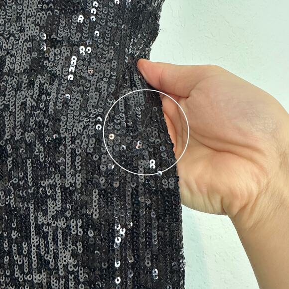 NWT Nookie Sublime Lace Up Midi Dress in Black Size Medium - Picture 7 of 7